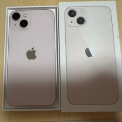美品 9/22.23取引で値段相談しますiPhone13 128GB ピンク