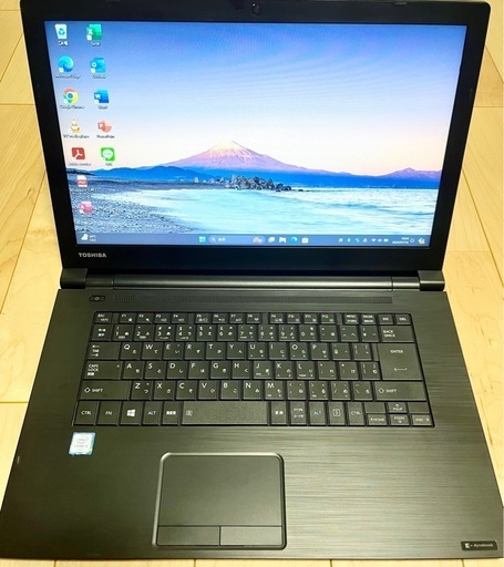 ダイナブック Corei5 8GB 500GB 新品SSD Office2021 大画面薄型