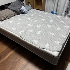 ダブルベッド 売ります 基本引取り限定
