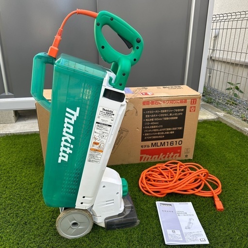 マキタ makita 電気 芝刈り機 160mm MLM1610 電動 コード 【ワンシーズン使用】