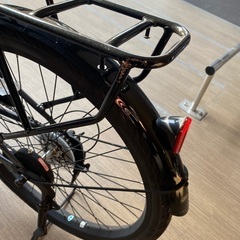 自転車　黒、チャコールグレー　26インチ