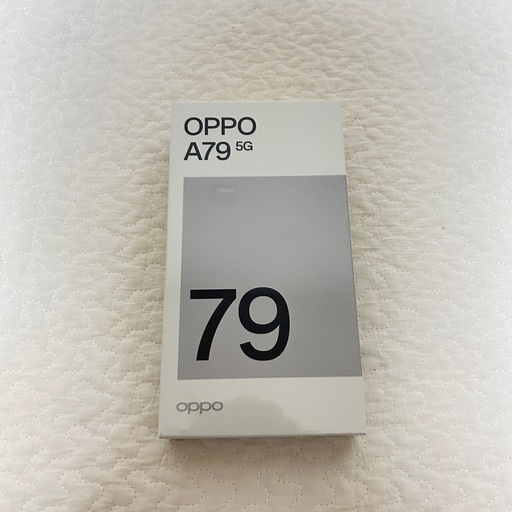 (週末限定)新品未使用未開封 OPPO A79 5G ミステリーブラック①