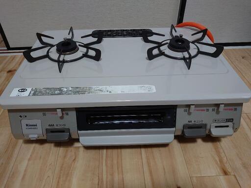 KGM64BE2L リンナイ ガスコンロ LPガス 2019年製 8KW