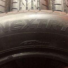 BS BRIDGESTONE NEXTRY 205/60R16 16インチ 夏タイヤ 4本 19～22年製 バリ溝 ヴォクシー ジューク ステップワゴン等　(VTH024)