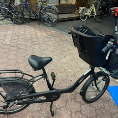 子供乗せ自転車 Virgo Tino 20インチ 二人乗り 3段変速 後部