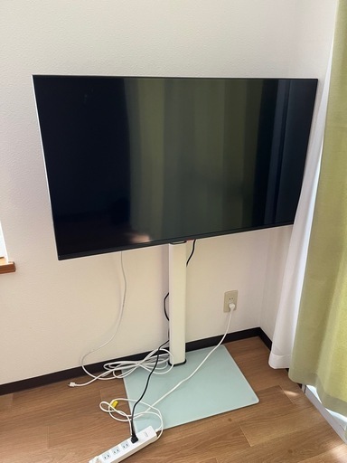 ASTEX チューナーレステレビ　4K  43V型　➕　テレビスタンド\n