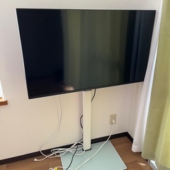 ASTEX チューナーレステレビ　4K  43V型　➕　テレビスタンド ASTEX チューナーレステレビ 4K 43V型 ➕ テレビスタンド
