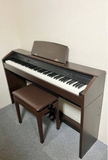 【美品】CASIO 電子ピアノ PX-750BN 【無料配送可能】