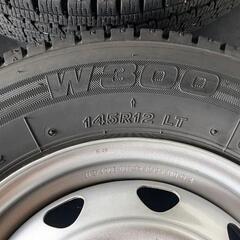 スタッドレスタイヤ W300 軽トラ 2020年製