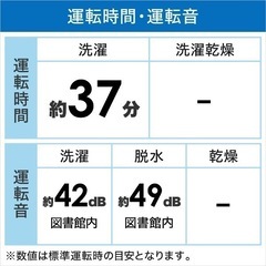 美品 AQUA 2022年製 7kg 全自動洗濯機