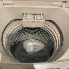 美品 AQUA 2022年製 7kg 全自動洗濯機