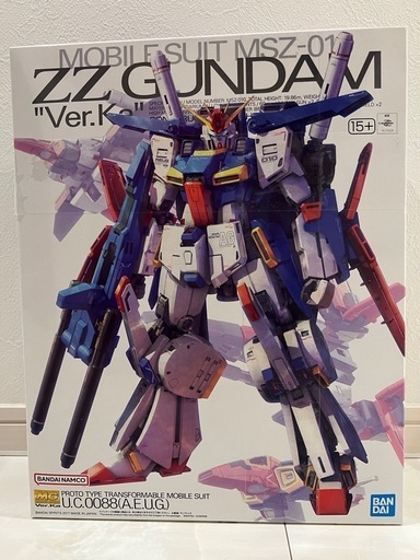 ガンプラ　MG ZZガンダム　ver.ka