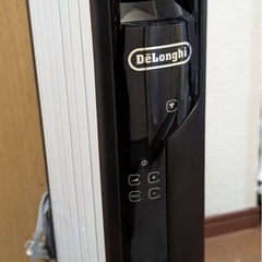 【美品】ヒーター De\'Longhi (デロンギ) マルチダイナミックヒーター IoT Wi-Fiモデル MDHAA09WIFI-BK 電気ヒーター 静音 アプリ事前操作 GPS スマートスピーカー [6-8畳] 冬 寒さ対策
