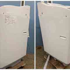 SHARP 電気洗濯乾燥機 洗濯/乾燥 5.5/3.5kg 2019年製 ES-TX5C-S コンパクト 節水 穴なし槽