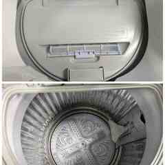 SHARP 電気洗濯乾燥機 洗濯/乾燥 5.5/3.5kg 2019年製 ES-TX5C-S コンパクト 節水 穴なし槽