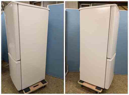 2024年製 三菱 冷蔵庫 MR-P15J-W 146L ホワイト 三菱 冷蔵庫 MR-P15J-W