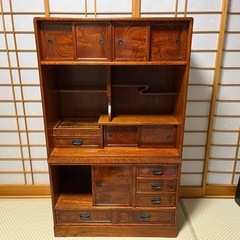 茶箪笥 中古 傷あり