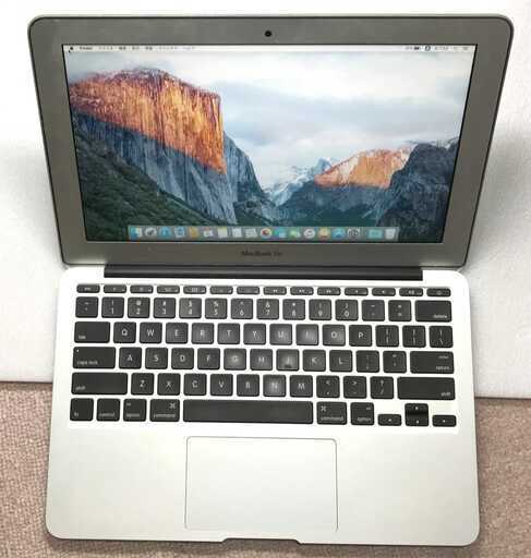 Macbook Air 2013 11インチ Core-i5 8GB 128GB 動作品 10.11.6