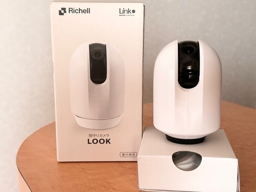【未使用】赤ちゃんやペットモニターとして人気！Richell 見守りカメラ LOOK