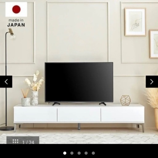 【15･16日引き取り希望】定価64,990円 LOWYA♡ローテレビ台 大理石柄