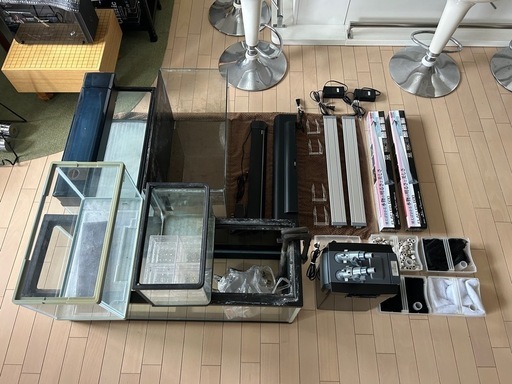 水槽　フィルター　ライトなどまとめて売り