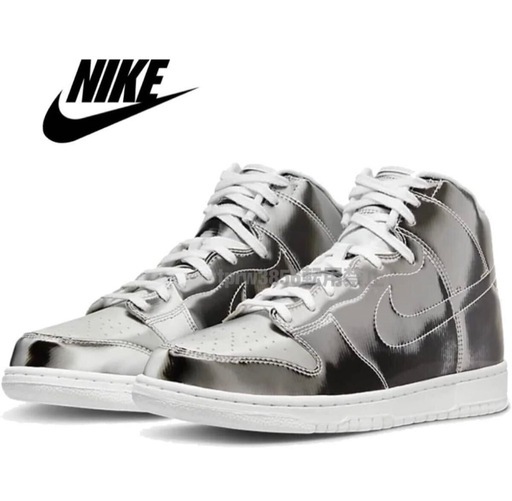 NIKE ダンク CLOT コラボ DUNK HI ナイキ クロット シルバー HIGH 4444 ハイカット　レア。