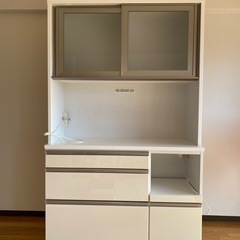 食器棚　名古屋市引渡し希望 楽天市場】 【送料無料】 日本製 スパイス 幅124cm オープンボード