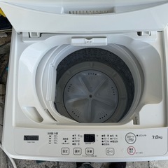 【リサイクルサービス八光】2022年製　YAMADASELECT 洗濯機 7.0kg ホワイト YWMT70H1