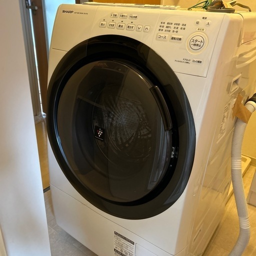 【急募明日10時まで】ドラム式電気洗濯乾燥機