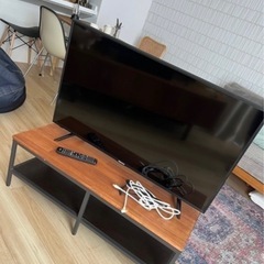 取引相手が決まりました】ハイセンステレビ 43V型 テレビ台付