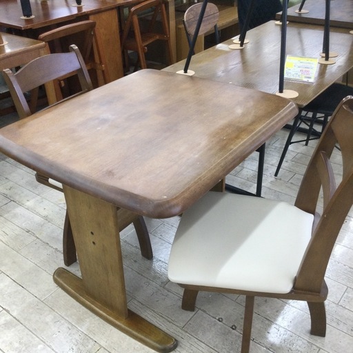 3点ダイニングセット　しっかりとした作り　一人暮らしに　参考価格¥29,970円　No.881