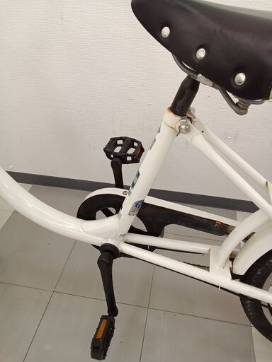 ★ジモティ割あり★  自転車 20インチ ホワイト クリーニング済み TC1365 ☆ジモティ割あり☆ 自転車 20インチ ホワイト クリーニング済み TC1365