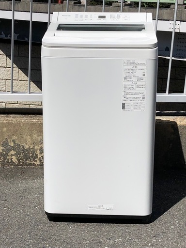 (ジM-119)SALE‼️¥27,500(税込み) Panasonic 全自動電気洗濯機 7.0kg 2023年製