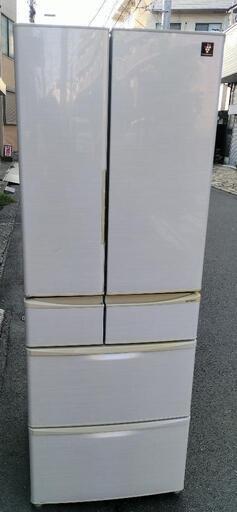 《お引取りの早い方》2017年 シャープ プラズマクラスター 455L 冷蔵庫