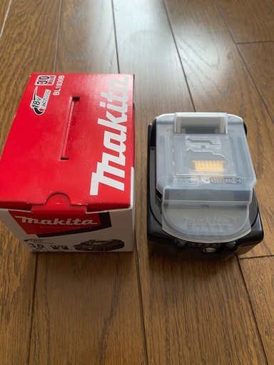 新品未使用　マキタ純正リチウムイオンバッテリー　18V
