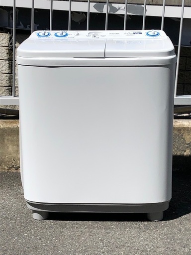 (ジM-121)SALE‼️¥19,800(税込み) AQUA 2槽式電気洗濯機 5kg 2023年製