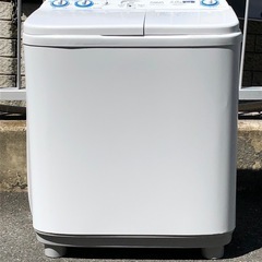 (ジM-121)SALE‼️¥19,800(税込み) AQUA 2槽式電気洗濯機 5kg 2023年製