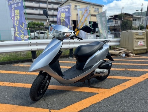 【通勤通学に最適】ホンダ DIO AF68 シルバー 【配送•当日納車可能】
