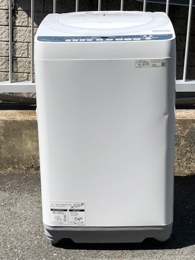 (ジM-122)SALE‼️¥22,000(税込み) SHARP 全自動電気洗濯機 7.0kg 2022年製