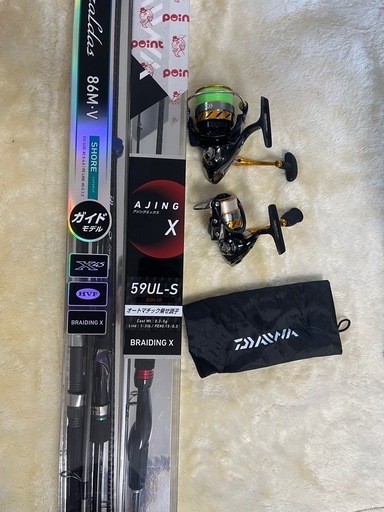 SHIMANO,DAIWAセット
