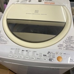 TOSHIBA 洗濯機 6kg AW-60GL