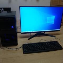 デスクトップPC 第7世代i5 メモリ12GB/SSD128GB/HDD2TB デスクトップPC 第7世代i5 メモリ12GB/SSD128GB/HDD2TB 27インチ