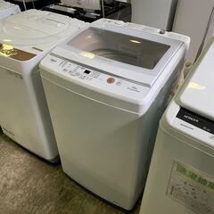 7.0kg洗濯機 アクア 2022年 AQW-P7M インバーター搭載 中古商品
