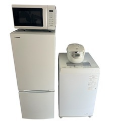 TOSHIBA冷蔵庫、洗濯機　