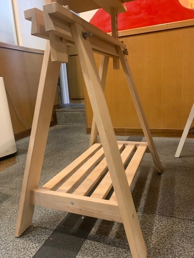 IKEA　ダイニングテーブルセット　椅子4脚　天然木【引き取り歓迎】 IKEA 木製 テーブル脚 IKEA ダイニングテーブルセット 椅子4脚 天然木