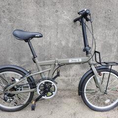 B459 折りたたみ自転車★Jeep★6段変速★20インチ