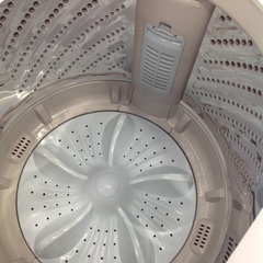 「ジモティー見た」で5％OFF！【7kg全自動洗濯機】7kg全自動洗濯機 エディオン　ハイセンス ANG-WM-B70-W 7kg 2020年製:ホワイト