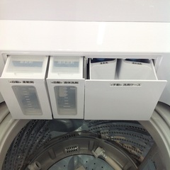 「ジモティー見た」で5％OFF！【7kg全自動洗濯機】7kg全自動洗濯機 エディオン　ハイセンス ANG-WM-B70-W 7kg 2020年製:ホワイト