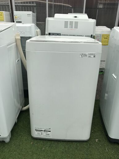 【FU944】★シャープ  SHARP  全自動洗濯機 縦型  ES-GE6FJ   6.0 Kg  2021年式  生活家電 シンプル おしゃれ クリーニング済 堺市 深井 【ジャングルジャングル深井店】
