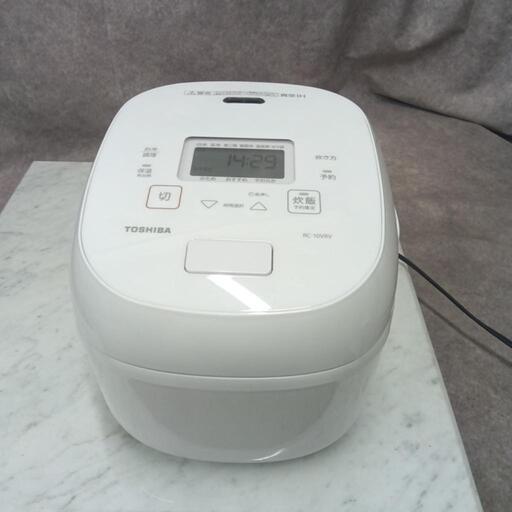 東芝 RC-10VRV 炎匠炊き 真空IHジャー炊飯器 2023年製